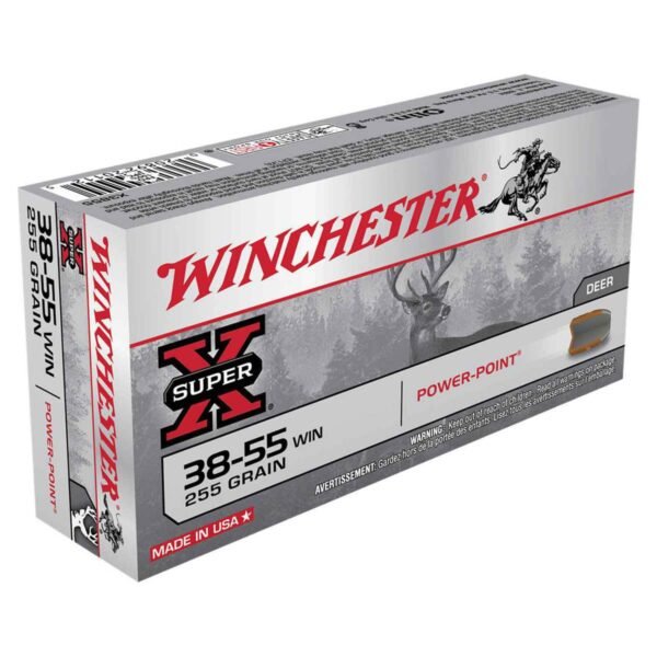 Winchester Super-X 38-55 Winchester 255gr PP Rifle Ammo - 20 Rounds
