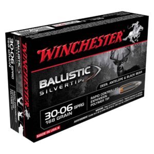 Winchester Ballistic Silvertip 30-06 Springfield 168gr Ballistic Silvertip Rifle Ammo - 20 Rounds