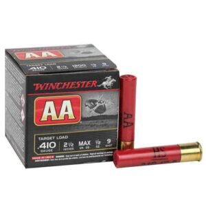 Winchester AA 410 Gauge 2-1/2in #9 1/2oz Target Shotshells - 25 Rounds