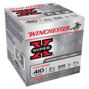 Winchester Super-X 410 Gauge 2-1/2in #7.5 1/2oz Target Shotshells - 25 Rounds