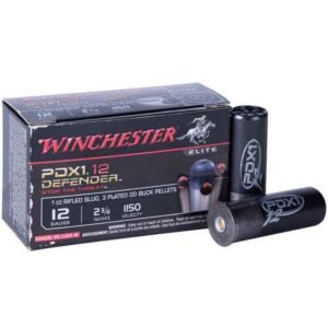 Winchester PDX1 Defender 12 Gauge 2-3/4in #00 Buck/ Slug Shotshells - 10 Rounds