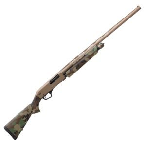 Winchester SXP Hybrid Hunter Flat Dark Earth Permacote/Woodland Camo 12 Gauge 3in Pump Shotgun - 26in