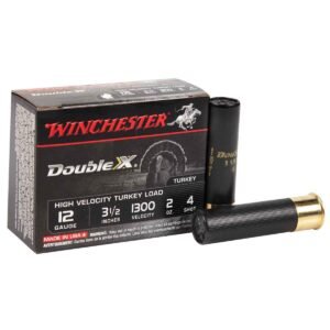 Winchester Double X High Velocity 12 Gauge 3.5in #4 2oz Turkey Shotshells - 10 Rounds