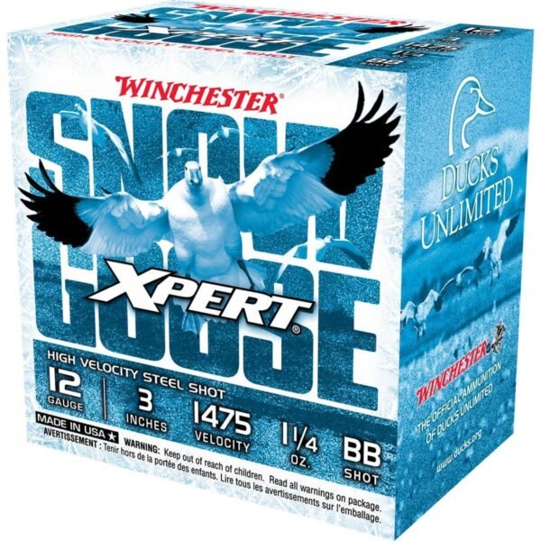 Winchester Xpert 12 Gauge 3in 1.25oz BB Waterfowl Shotshells - 25 Rounds