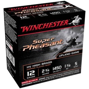 Winchester Super Pheasant 12 Gauge 2-3/4in #5 1-3/8oz Upland Shotshells - 25 Rounds