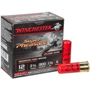 Winchester Super Pheasant 12 Gauge 2-3/4in #6 1-3/8oz Upland Shotshells - 25 Rounds
