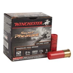 Winchester Super Pheasant 12 Gauge 2-3/4in #5 1-3/8oz Upland Shotshells - 25 Rounds