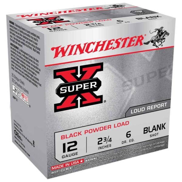 Winchester Super X 12 Gauge 2-3/4in 1oz Blank Shotshells - 25 Rounds