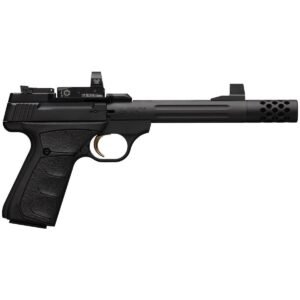 Browning Buck Mark Competition Suppressor Ready Vortex Venom Red Dot 22 Long Rifle 5.9in Black Pistol - 10+1 Rounds