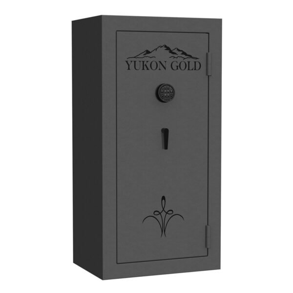 Browning Yukon Gold 24 Gun Safe - Charcoal Gray
