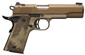Browning 1911-22 Speed 22 Long Rifle 4.25in Burnt Bronze Cerakote Pistol - 10+1 Rounds