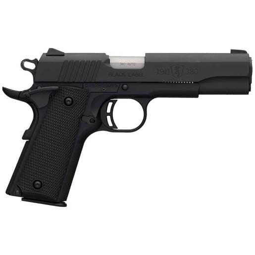 Browning 1911 Black Label Pro 380 Auto (ACP) 4.25in Matte Black Tungsten Cerakote Pistol - 8+1 Rounds
