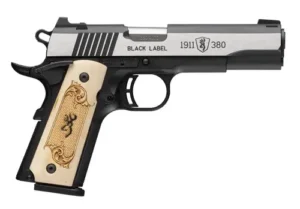 Browning 1911 Black Label Medallion Pro Compact 380 Auto (ACP) 3.63in Matte Black Stainless Steel Pistol - 8+1 Rounds