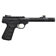 Browning Mark Plus Vision Triad 22 Long Rifle 5.9in Black Anodized Pistol - 10+1 Rounds