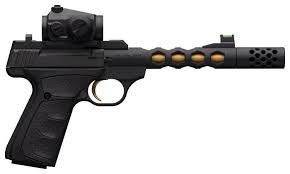 Browning Buck Mark Plus Vision 22 Long Rifle 5.9in Black Pistol - 10+1 Rounds