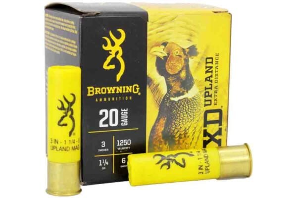 Browning 20 Gauge 3 in 1-1/4oz 6 Shot 25/Box