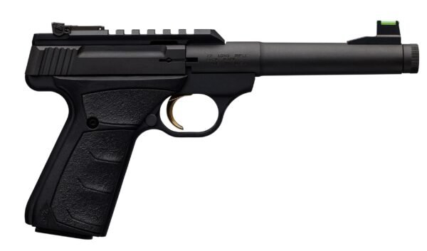 Browning Buck Mark Plus Camper UFX Suppressor Ready 22 Long Rifle 6in Matte Black Pistol - 10+1 Rounds