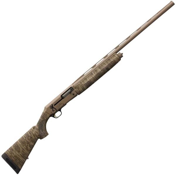 b385 Browning Silver Field FDE/Mossy Oak Bottomland 12 Gauge 3.5in Semi Automatic Shotgun - 26in