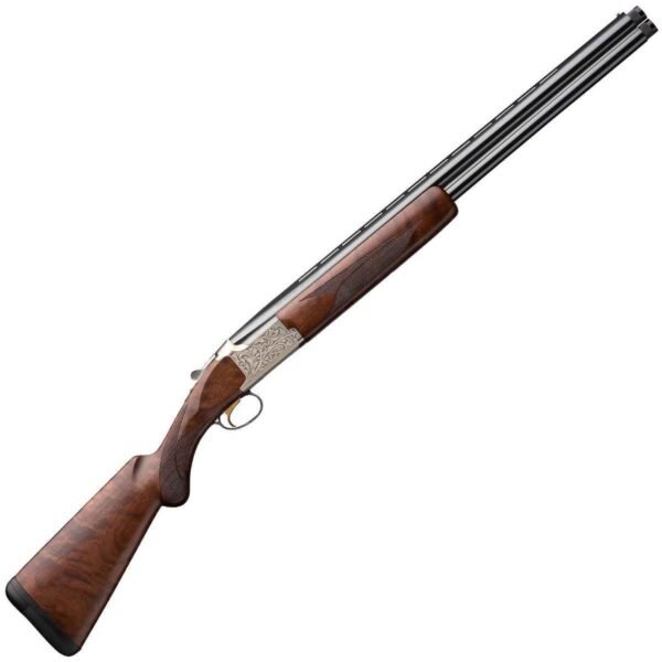 Browning Citori Feather Lightning Blued/Silver 12 Gauge 3in Over Under Shotgun - 26in