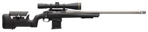 Browning X-Bolt Target Max Matte Black Cerakote Bolt Action Rifle - 6mm Creedmoor - 26in