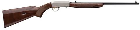 Browning Semi-Auto 22 Grade II Octagon Blued/Walnut Semi Automatic Rifle - 22 Long Rifle
