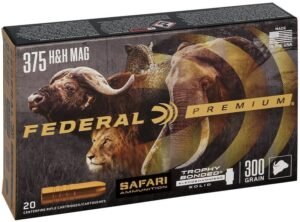 Safari Trophy Bonded Sledgehammer Solid 375 H&H Magnum
