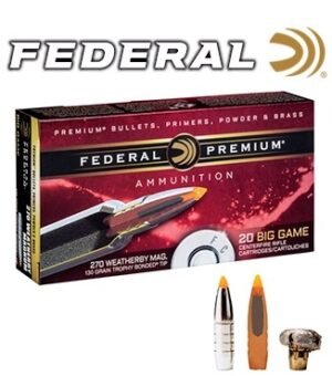 Trophy Bonded Tip 270 Weatherby Magnum
