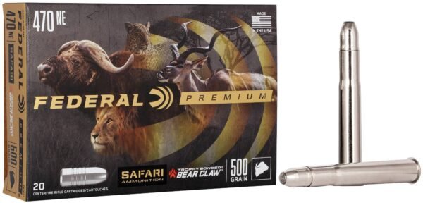 Safari Trophy Bonded Bear Claw 470 Nitro Express