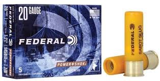 Power-Shok Sabot Slug 20 Gauge