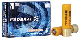 Power-Shok Rifled Slug 20 Gauge
