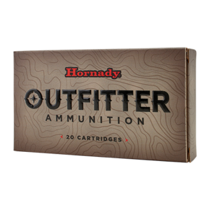 Hornady Outfitter 7mm Remington Magnum 150 Grain Gilding Metal eXpanding Centerfire Rifle Ammunition