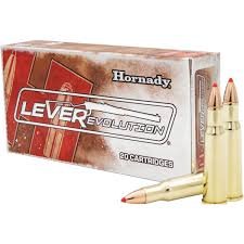 Hornady LEVERevolution 7-30 Waters 120 Grain Flex Tip eXpanding Centerfire Rifle Ammunition