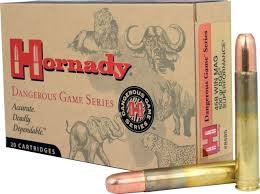 Hornady Superformance .458 Winchester Magnum 500 Grain Dangerous Game Solid Centerfire Rifle Ammunition