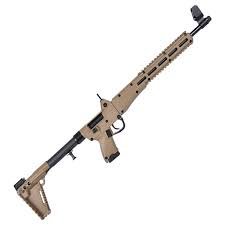 Kel-Tec Sub 2000 40 S&W 16.25in Tan Semi Automatic Modern Sporting Rifle - 13+1 Rounds