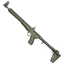 Kel-Tec Sub2000 9mm Luger 16.25in OD Green Semi Automatic Modern Sporting Rifle - 15+1 Rounds