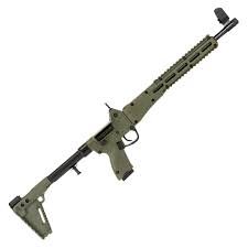 Kel-Tec Sub2000 40 S&W 16.25in OD Green/Blued Semi Automatic Modern Sporting Rifle - 10+1 Rounds