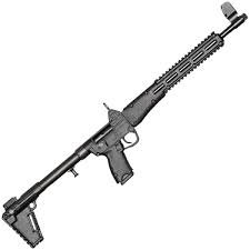 Kel-Tec Sub2000 Threaded Barrel 9mm Luger 16.25in Black Semi Automatic Modern Sporting Rifle - 17+1 Rounds