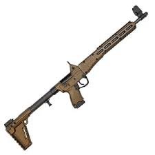 Kel-Tec Sub-2000 9mm Luger 16in Midnight Bronze Cerakote Semi Automatic Modern Sporting Rifle - 17+1 Rounds