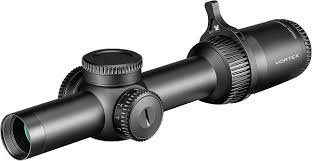 Vortex Optics Strike Eagle Rifle Scope 1-8x 24mm Illuminated EBR-8 MOA Reticle Matte Black- Blemished