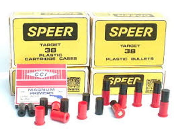 Plastic Training Bullet Case 38 Special