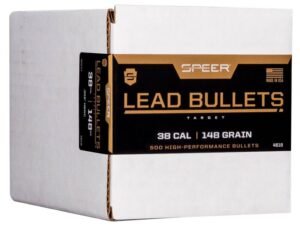 Lead Handgun Bullet .358
