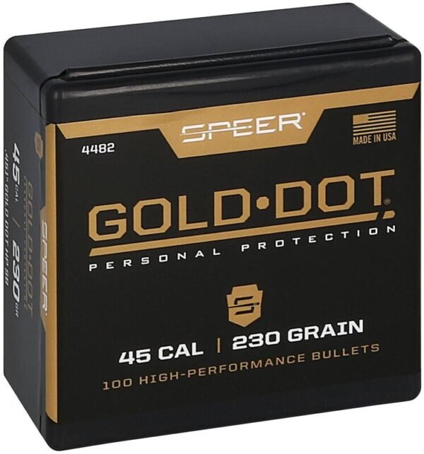 Gold Dot Short Barrel Personal Protection Bullet .451