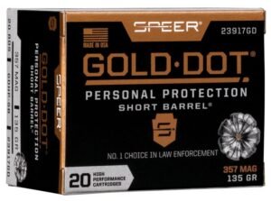 Gold Dot Short Barrel Personal Protection Bullet .357